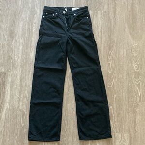 Rag & Bone Featherweight Logan Denim Jeans in Black - Minimally Worn